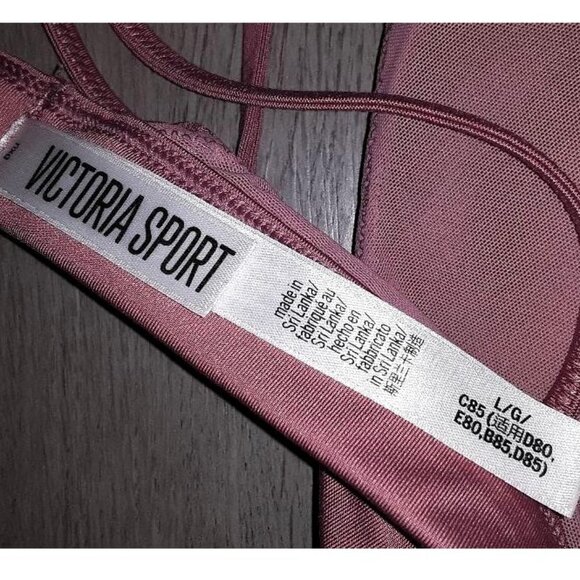 Lot of Victoria's Secret Sports Bras Size Large Victoria Sport VS PINK Bra - Picture 6 of 8